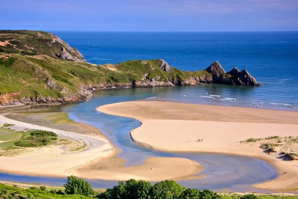 Ocean Breeze, Gower Holiday Village. Allows Dogs Swansea Eksteriør bilde